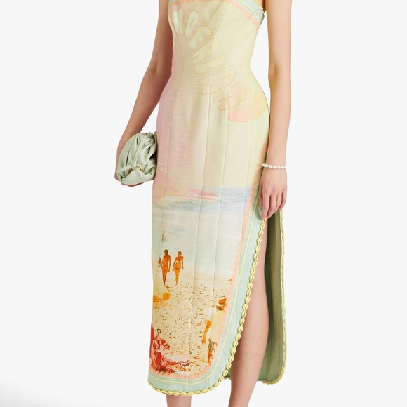 Zimmerman Shell Embellished Beach Dress - Picture 2 of 5